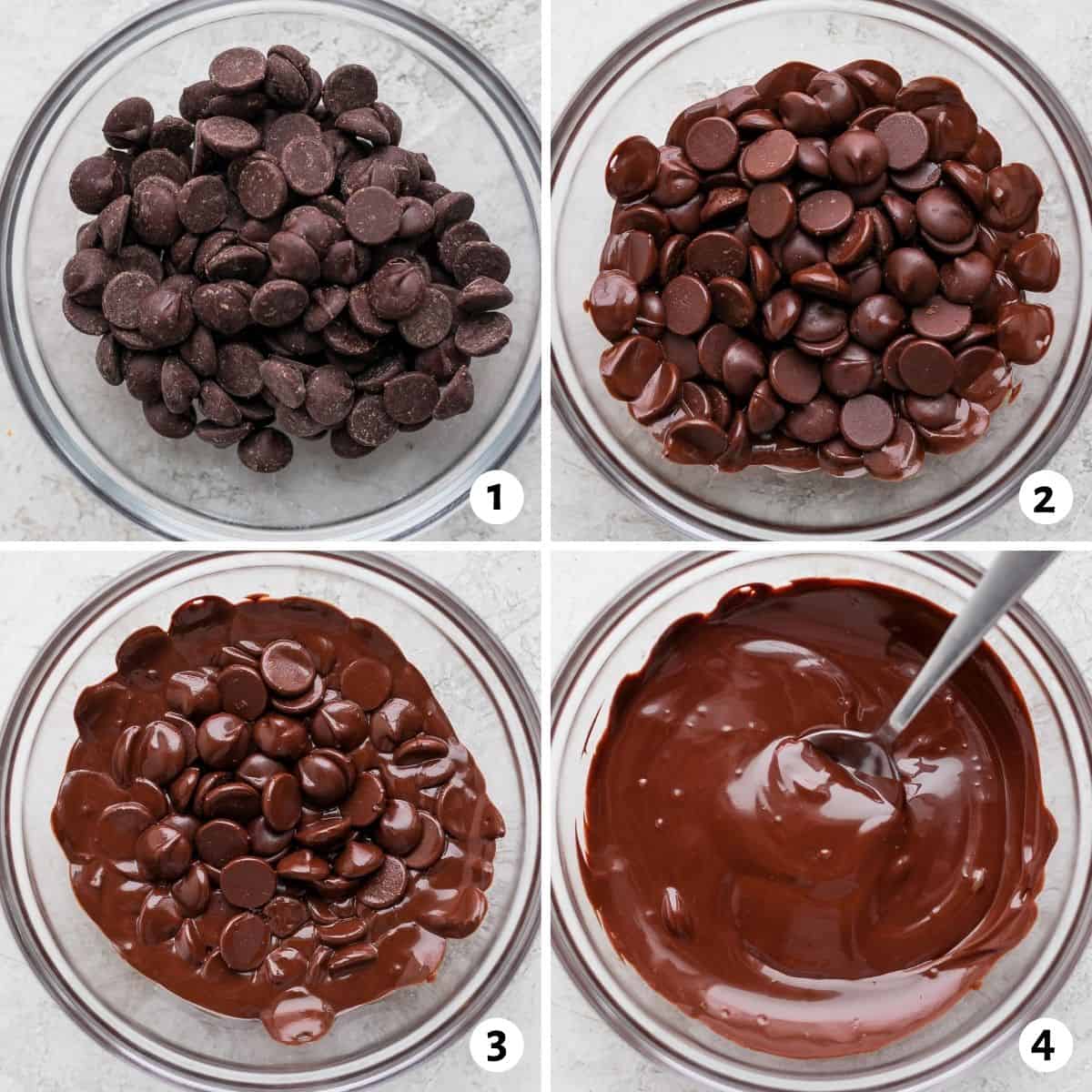 melting chocolate chips