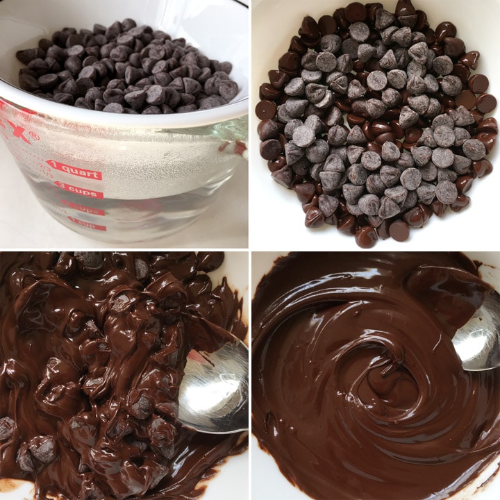 melting chocolate chips