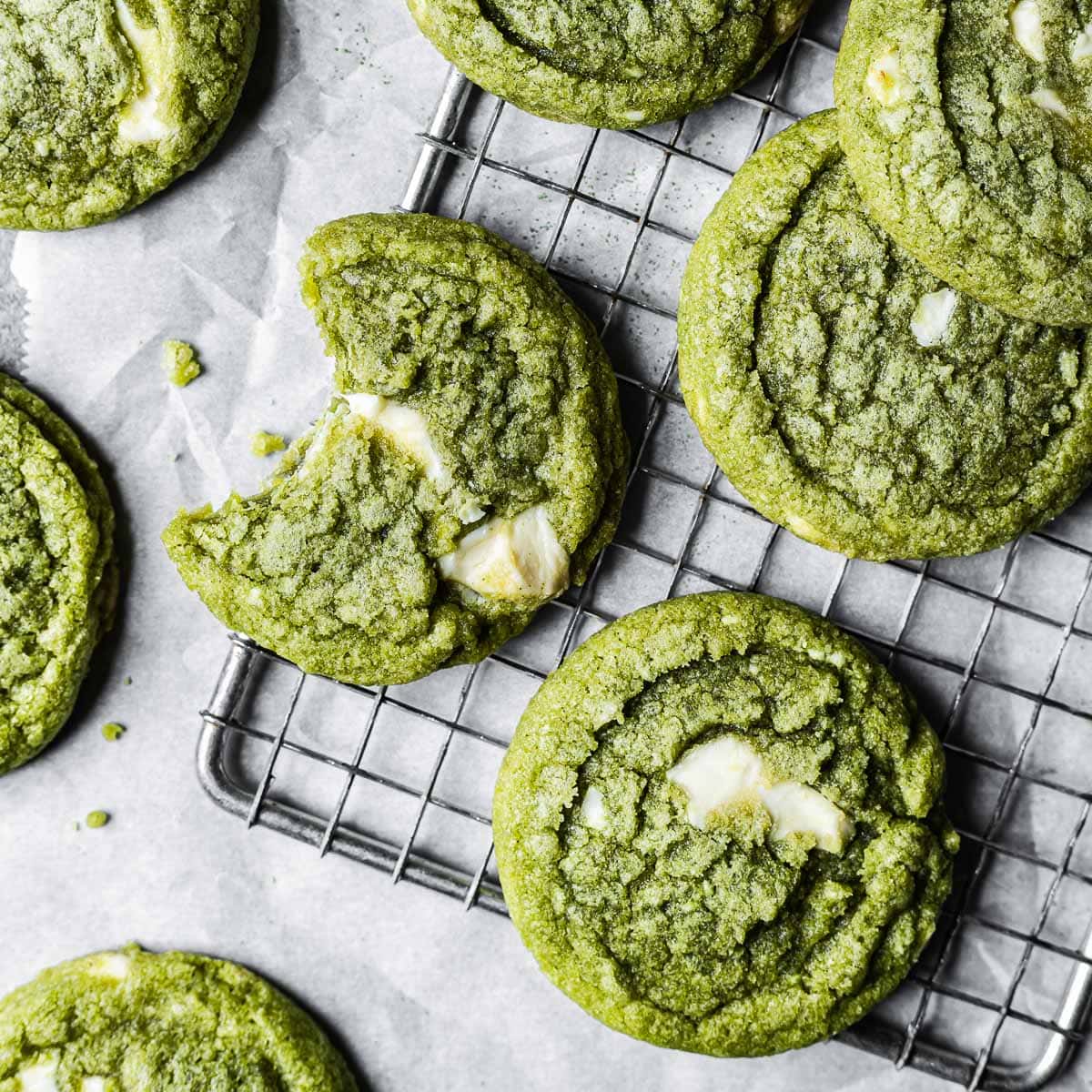 The 2026 Chocolate White chocolate and matcha swirls
