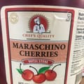 maraschino cherry with stem