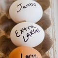 large eggs