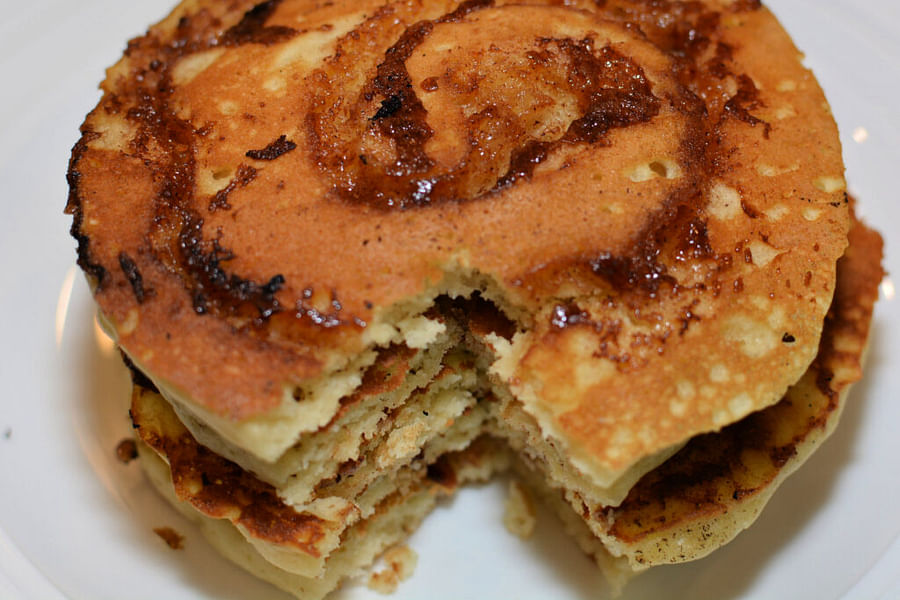 chocolate swirl pancakes