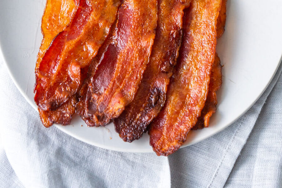 crispy bacon strips