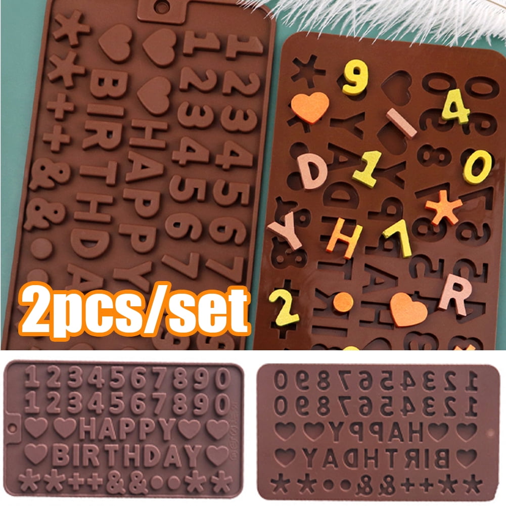 alphabet chocolate molds