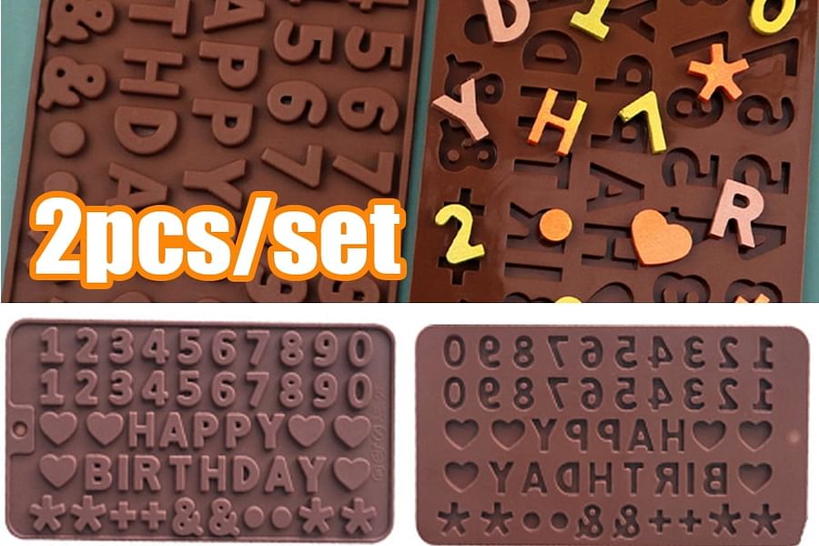 alphabet chocolate molds