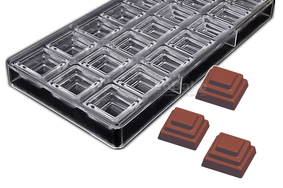 Custom logo polycarbonate chocolate molds