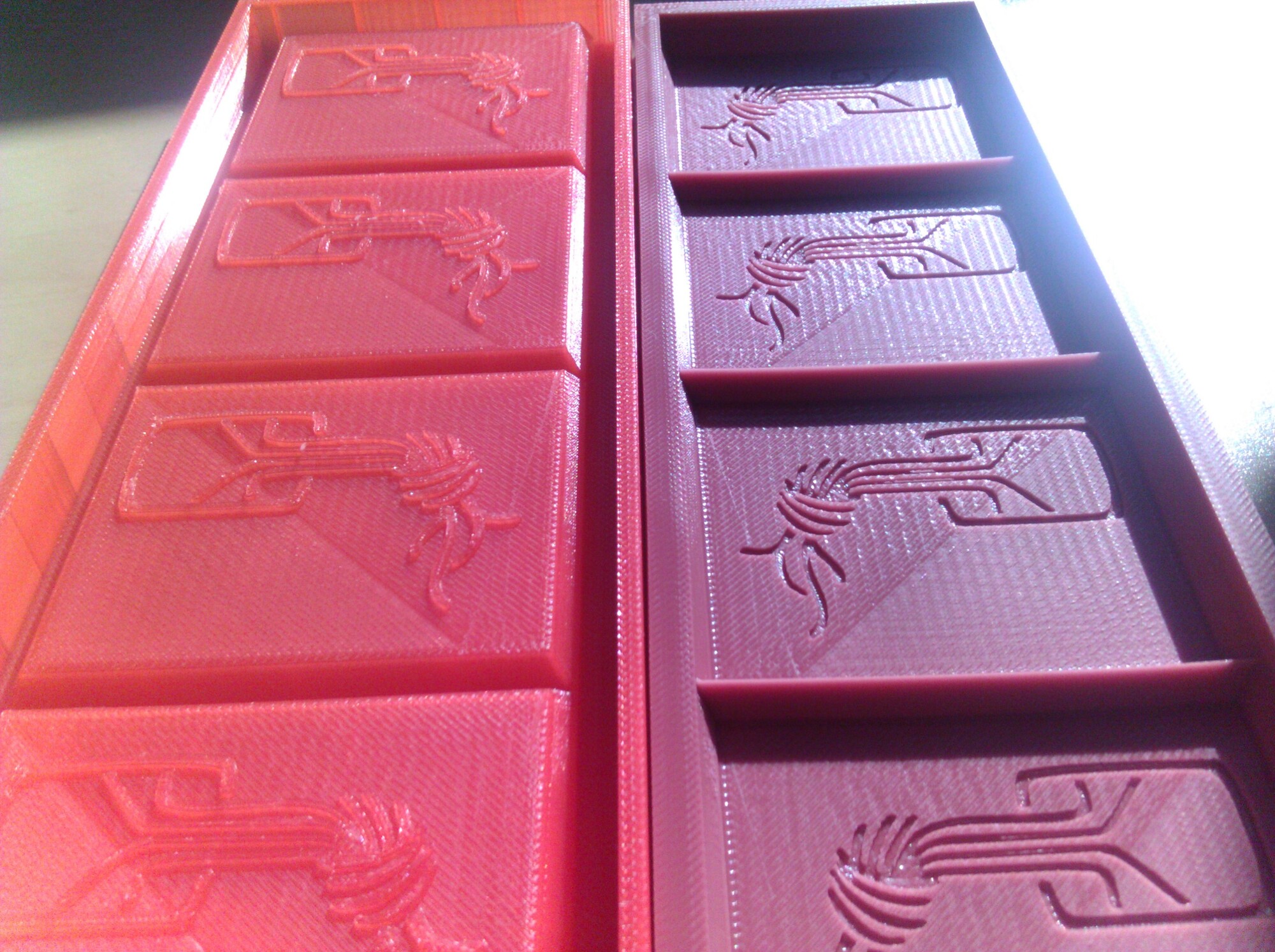 Customizable silicone chocolate molds