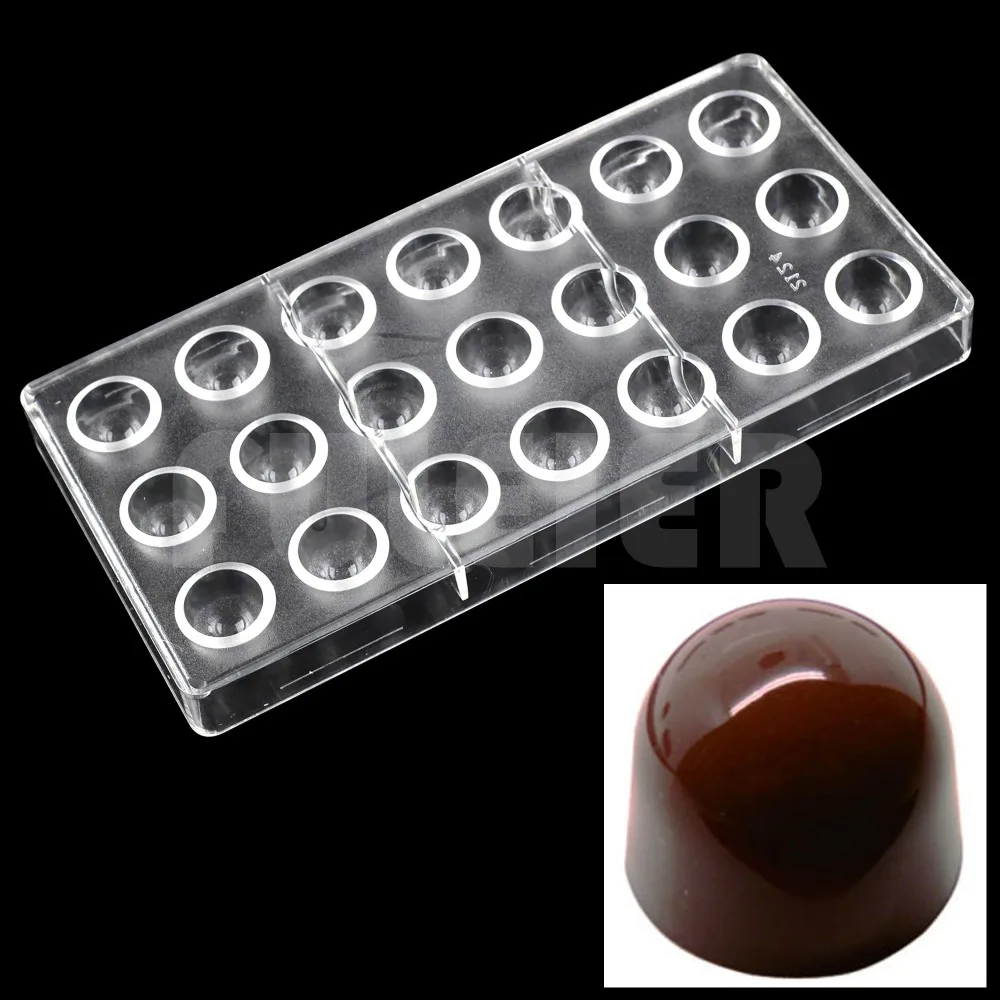 Polycarbonate bonbon chocolate mold
