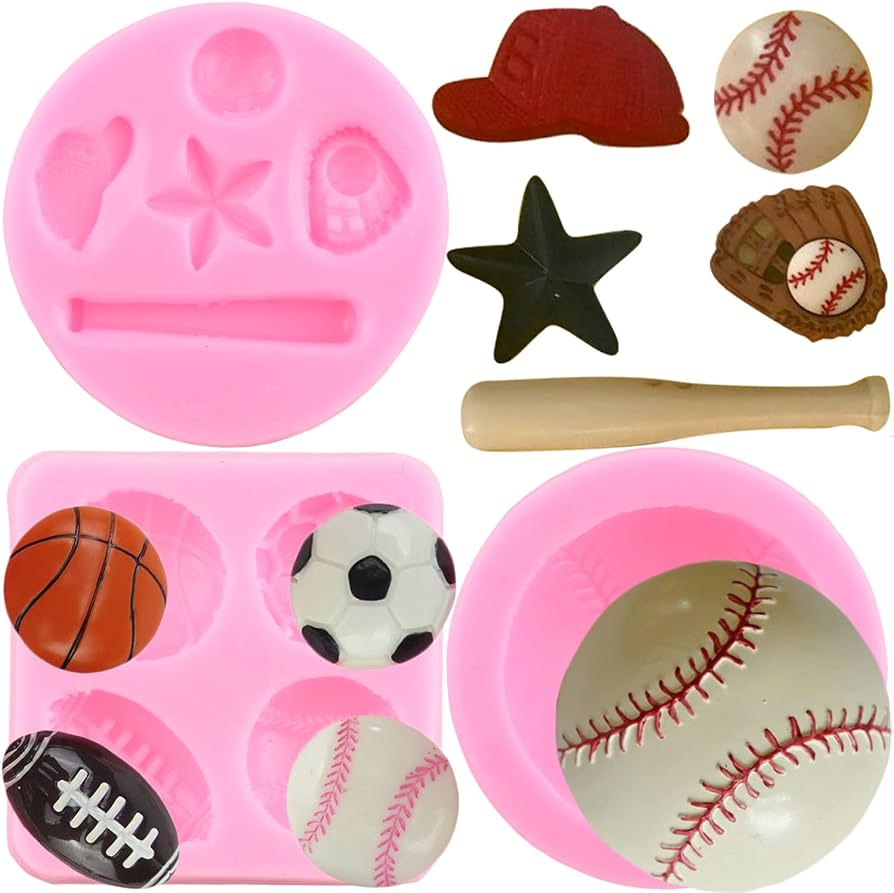 sports chocolate molds