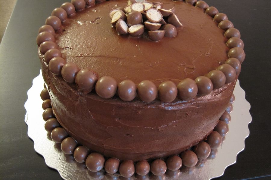 Malted Chocolate Layer Cake