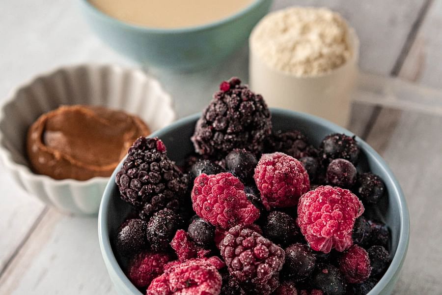 Raspberry Chocolate Smoothie Non-Alcoholic