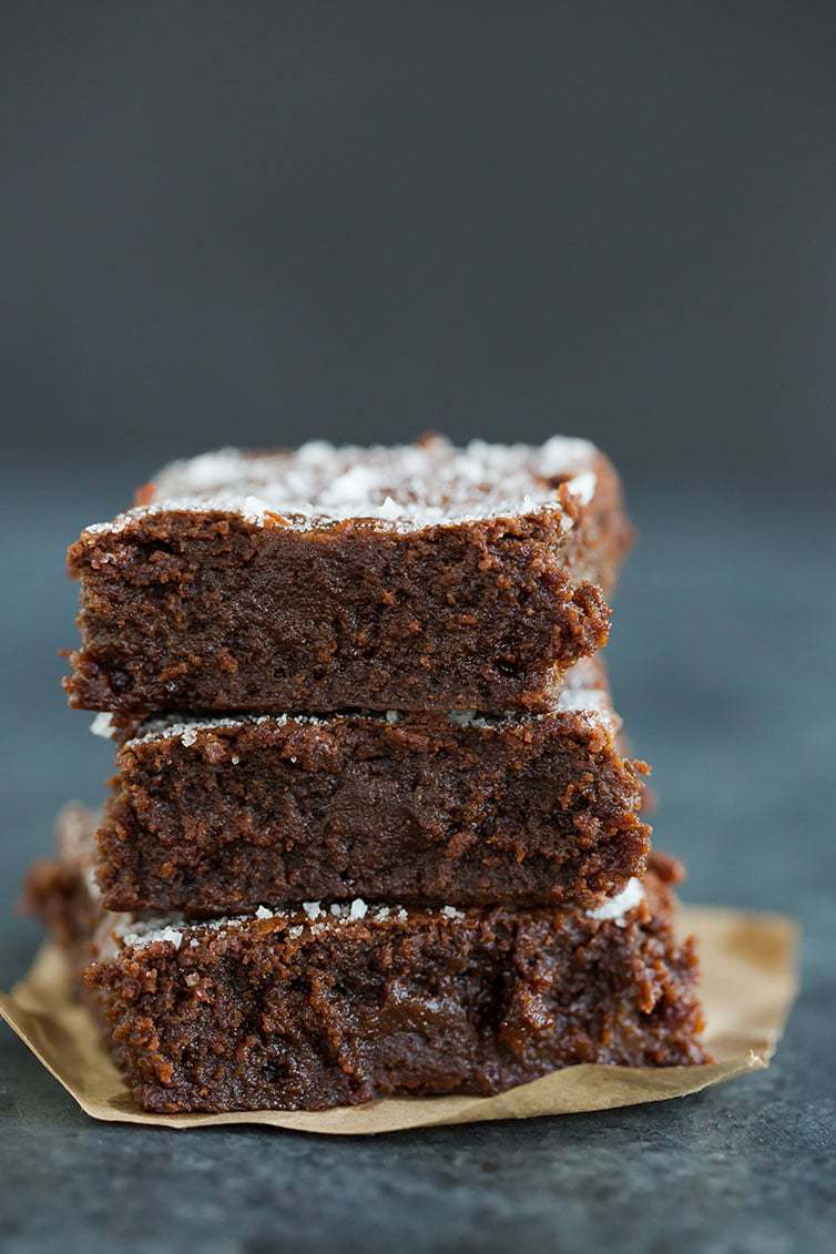 salted caramel brownies