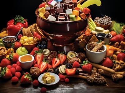 Delightful Dips: 10 Unexpectedly Delicious Foods to Dip in Chocolate Fondue