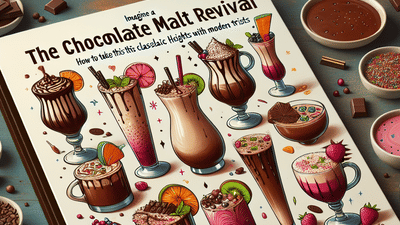 The Chocolate Malt Revival: How to Take This Classic Drink to New Heights with Modern Twists