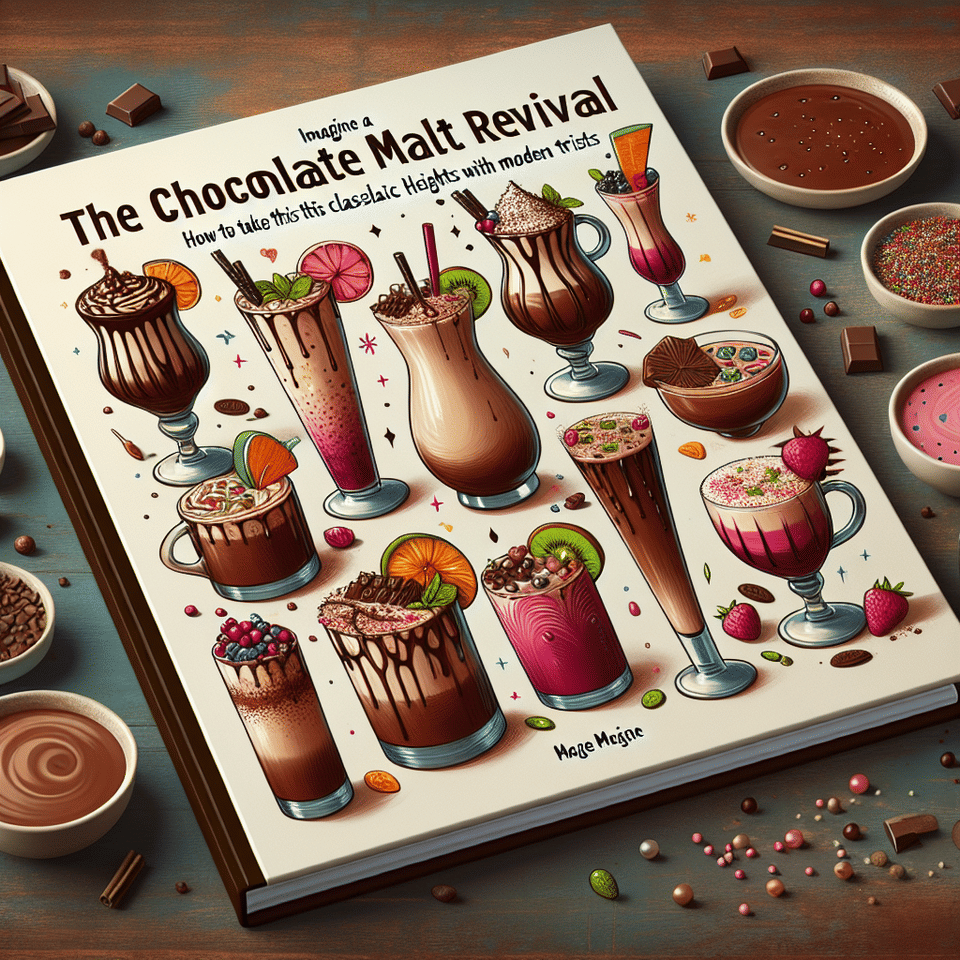 The Chocolate Malt Revival: How to Take This Classic Drink to New Heights with Modern Twists