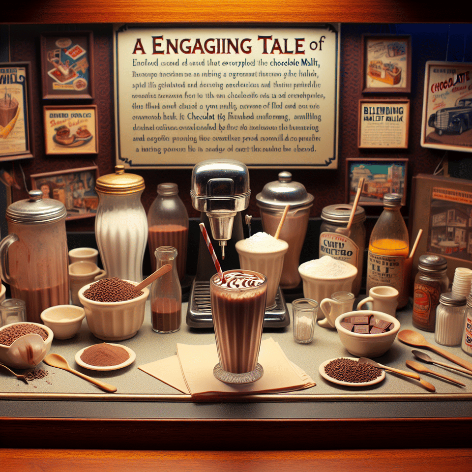 The Fascinating World of Chocolate Malts: History, Recipes, and How to Make Your Own