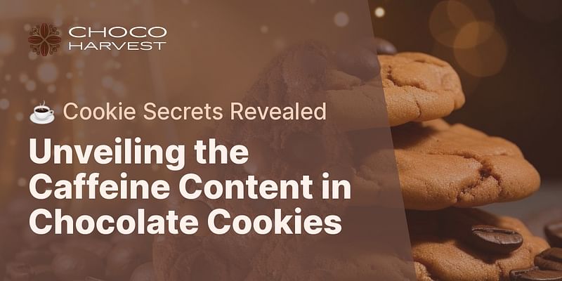 Unveiling the Caffeine Content in Chocolate Cookies - ☕️ Cookie Secrets Revealed
