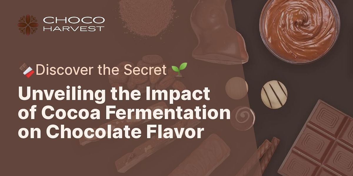 Does the Cocoa Fermentation Process Influence the Flavor of Chocolate?