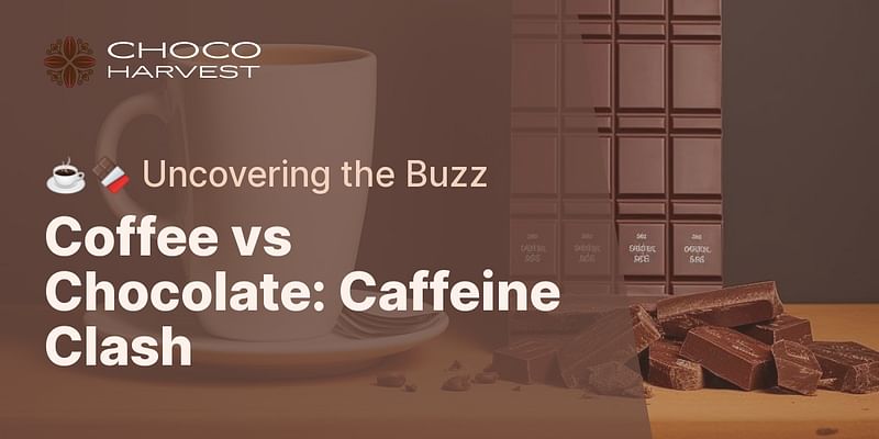 Coffee vs Chocolate: Caffeine Clash - ☕️🍫 Uncovering the Buzz