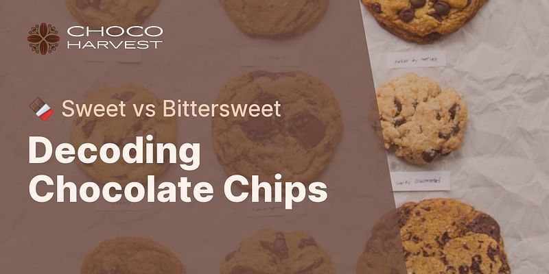 Decoding Chocolate Chips - 🍫 Sweet vs Bittersweet