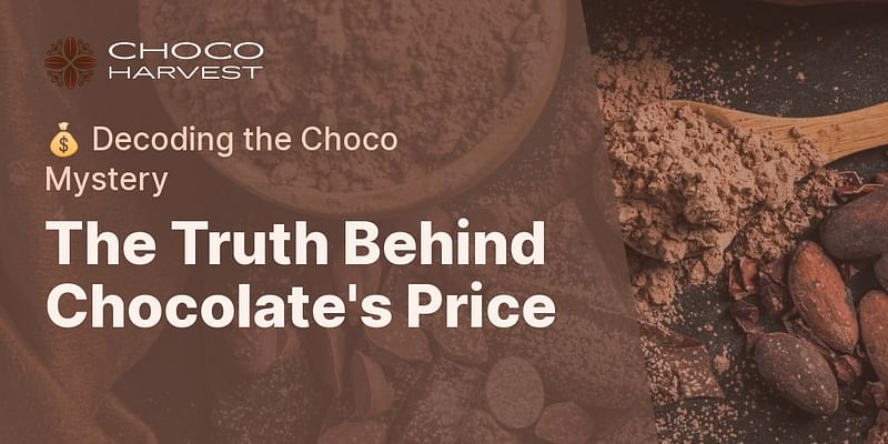 The Truth Behind Chocolate's Price - 💰 Decoding the Choco Mystery