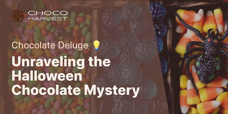 Unraveling the Halloween Chocolate Mystery - Chocolate Deluge 💡