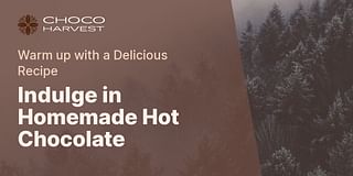 Indulge in Homemade Hot Chocolate - Warm up with a Delicious Recipe
