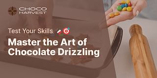 Master the Art of Chocolate Drizzling - Test Your Skills 🍫🎯