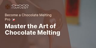 Master the Art of Chocolate Melting - Become a Chocolate Melting Pro 🍫