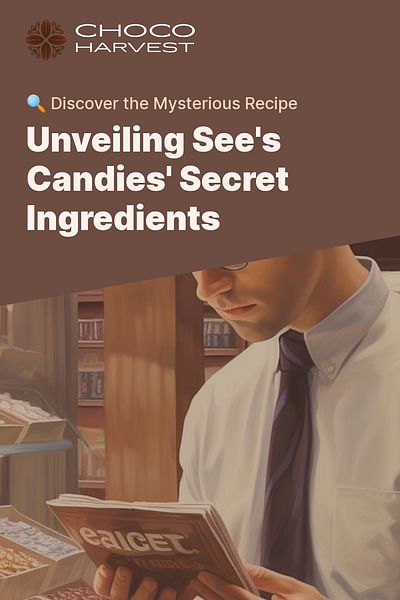 Unveiling See's Candies' Secret Ingredients - 🔍 Discover the Mysterious Recipe