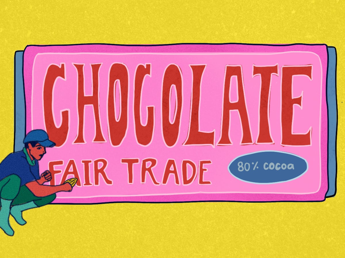 Ethical chocolate manufacturing process with fair trade practices