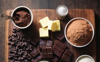What ingredients are needed to make homemade chocolate truffles?