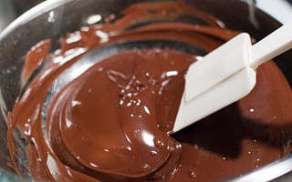 What is the best method to melt chocolate over the stove?