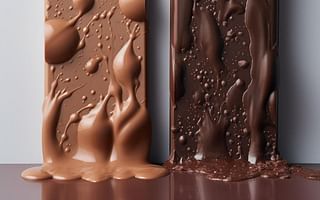 What is the difference between melting chocolates and regular chocolate bars?