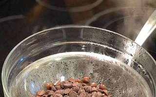 What is the optimal method for melting an entire bag of chocolate chips?
