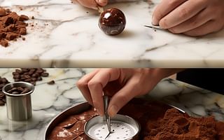 What is the process of tempering chocolate?