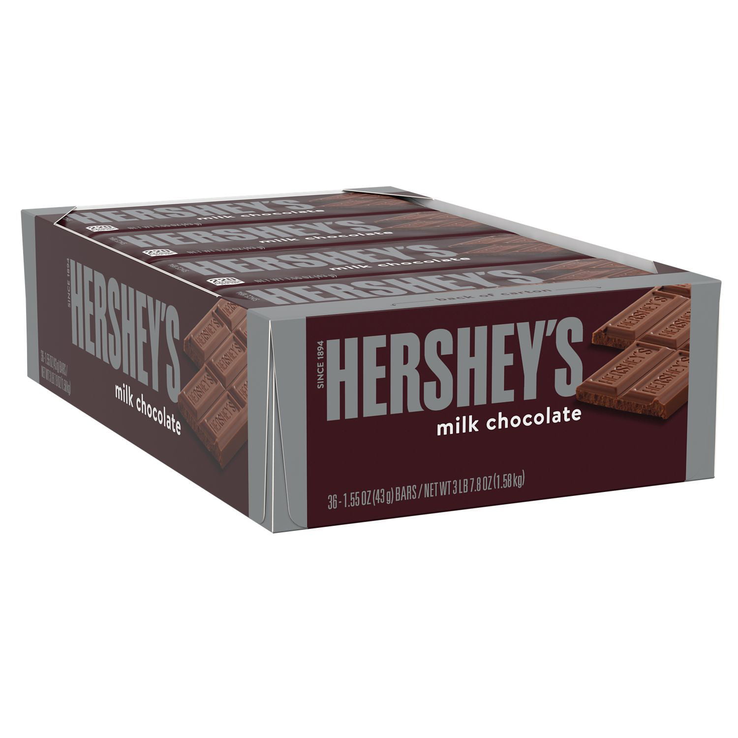 Hershey\'s Milk Chocolate Bar with caffeine content